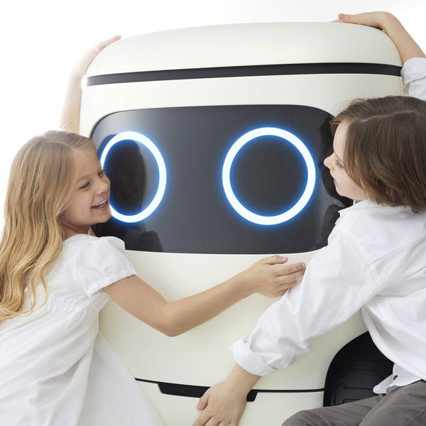 Siemens, авиация, самолет, Honda RoboCas Concept: японцы придумали улыбчивый холодильник на колесиках